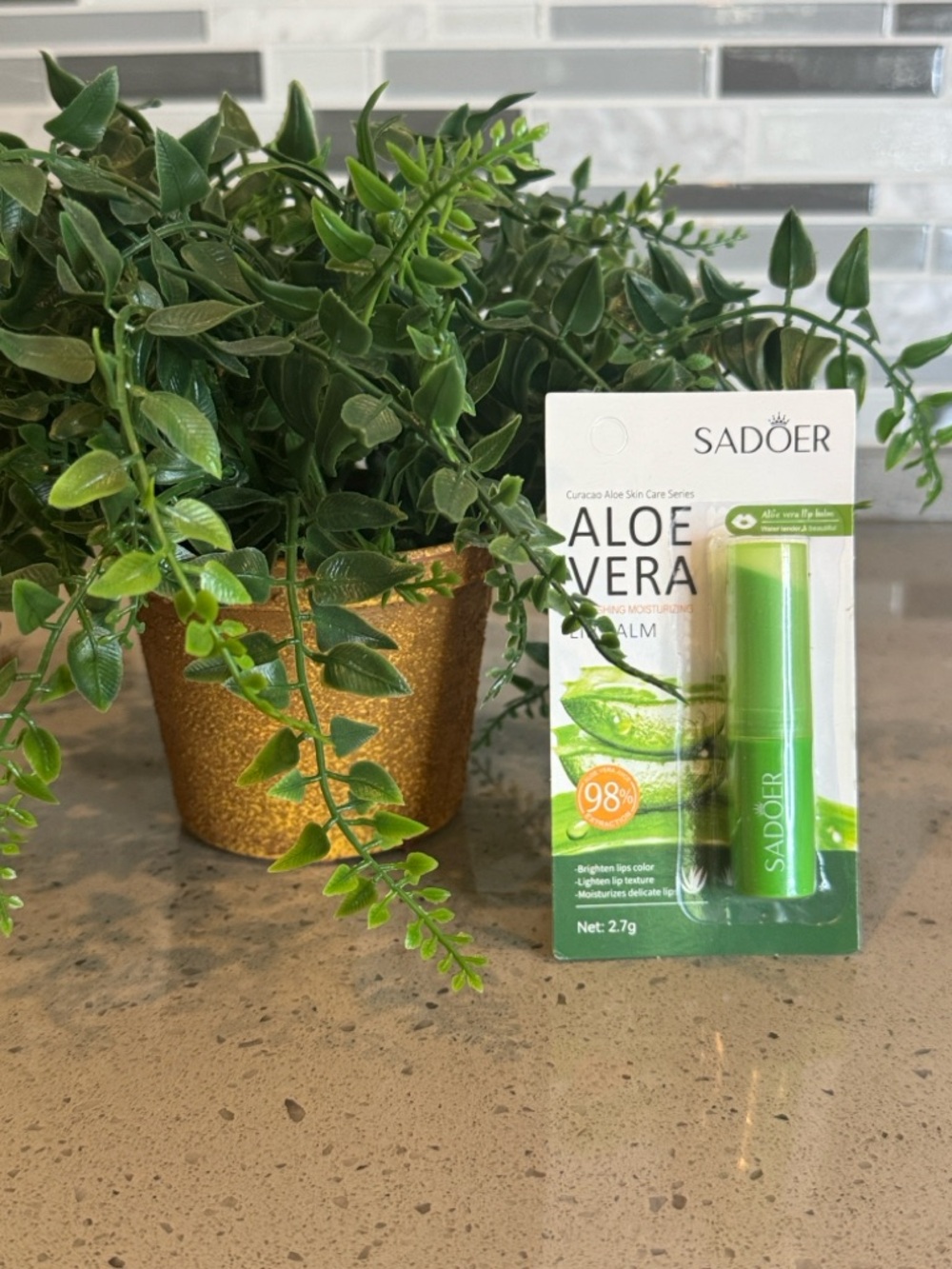 SADOER - 5 Aloe Vera Lip Balm
